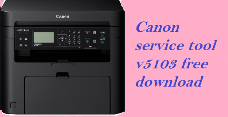 Canon G1000 Service Tool Free Download