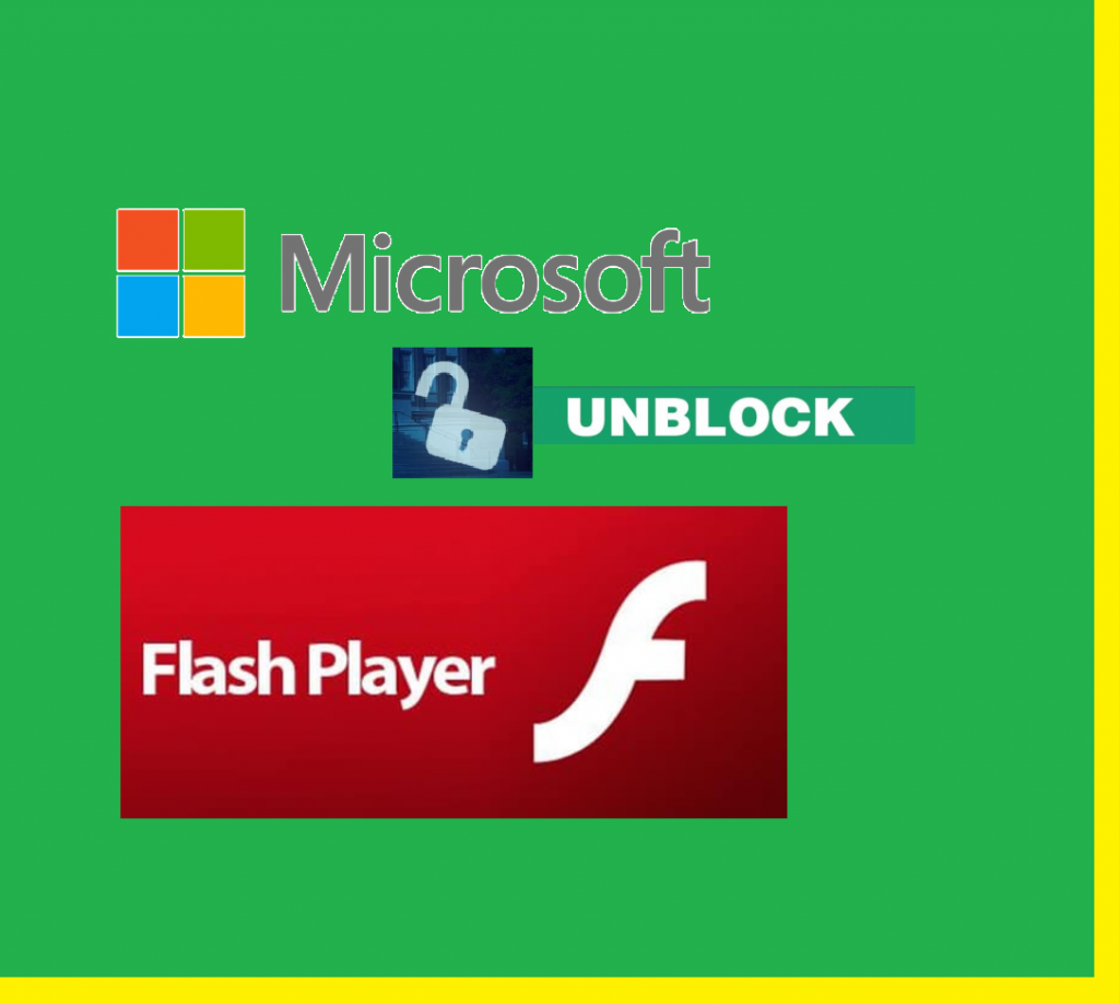 How to enable flash player in Microsoft edge?