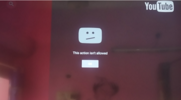 How to Fix "This action isn't allowed" youtube? [TV] [Android]